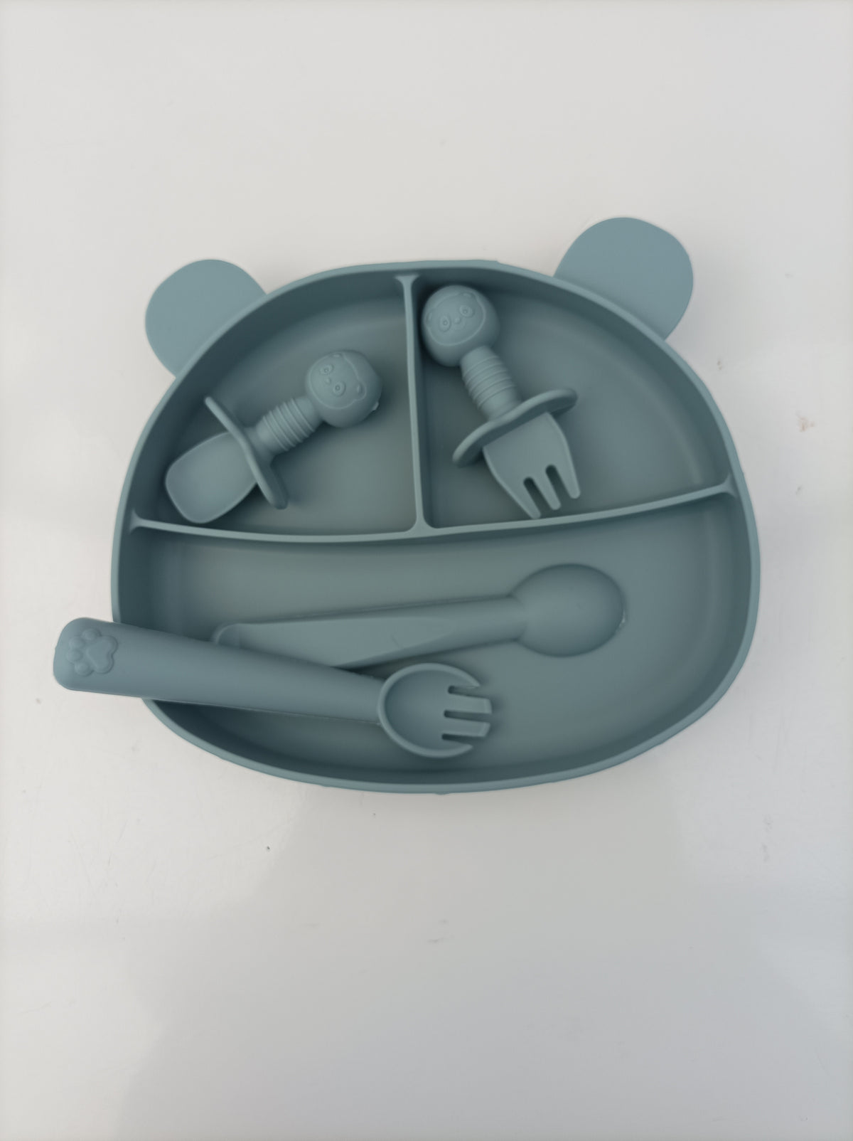 Silicone Baby Feeding Set, two colours sold Separately