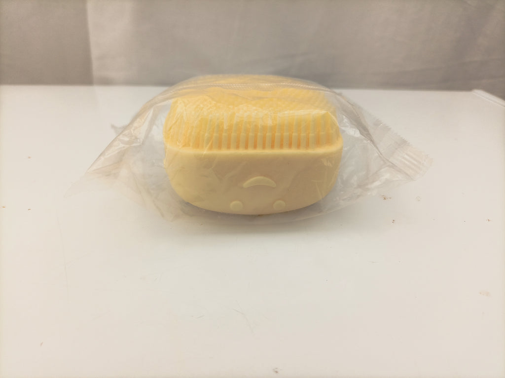 Yellow Silicone Bath / Shampoo Brush